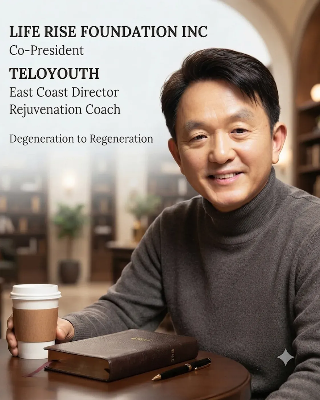Philip Park, TeloLife USA Director and Rejuvenation Coach