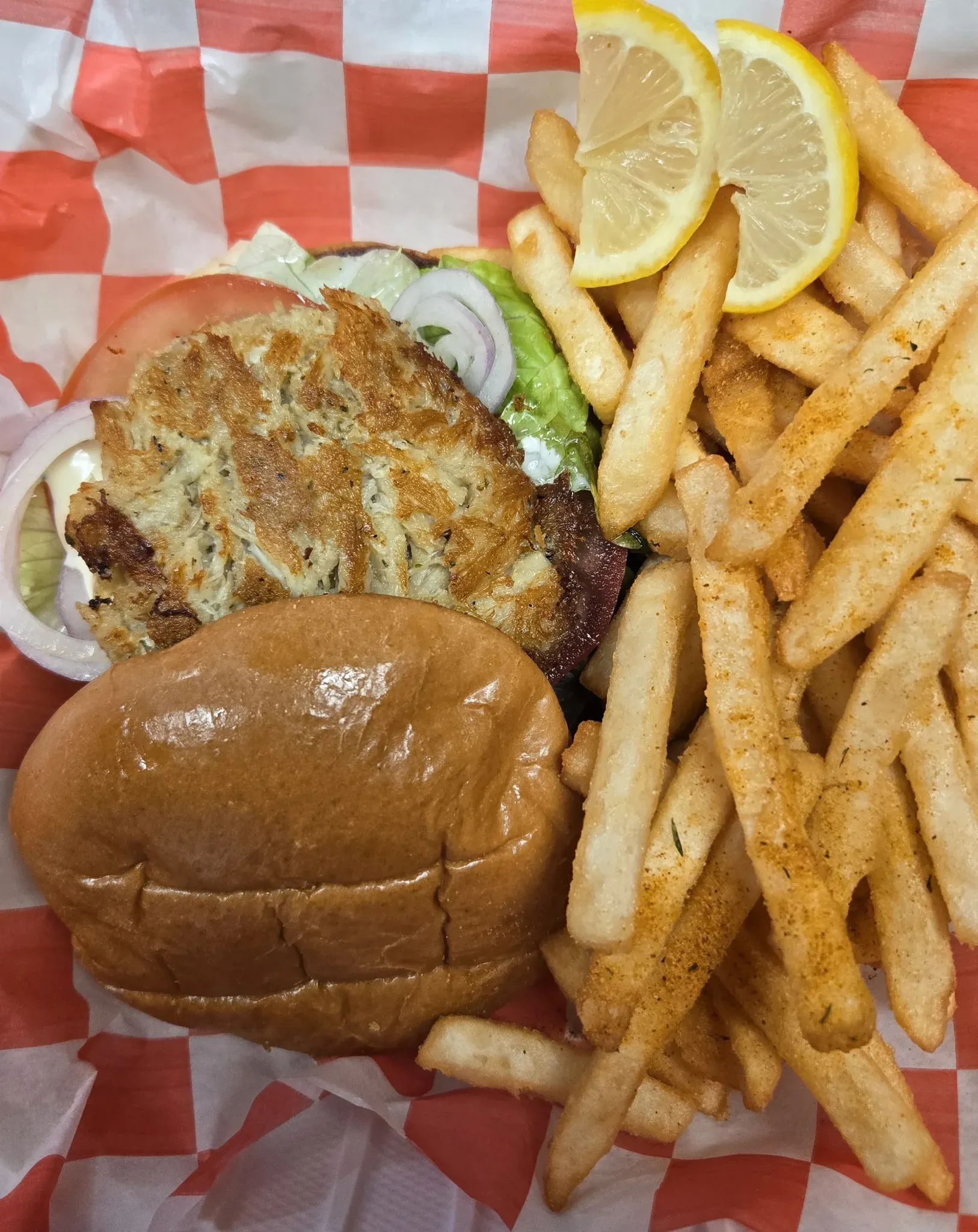 Crab Cake Sandwich