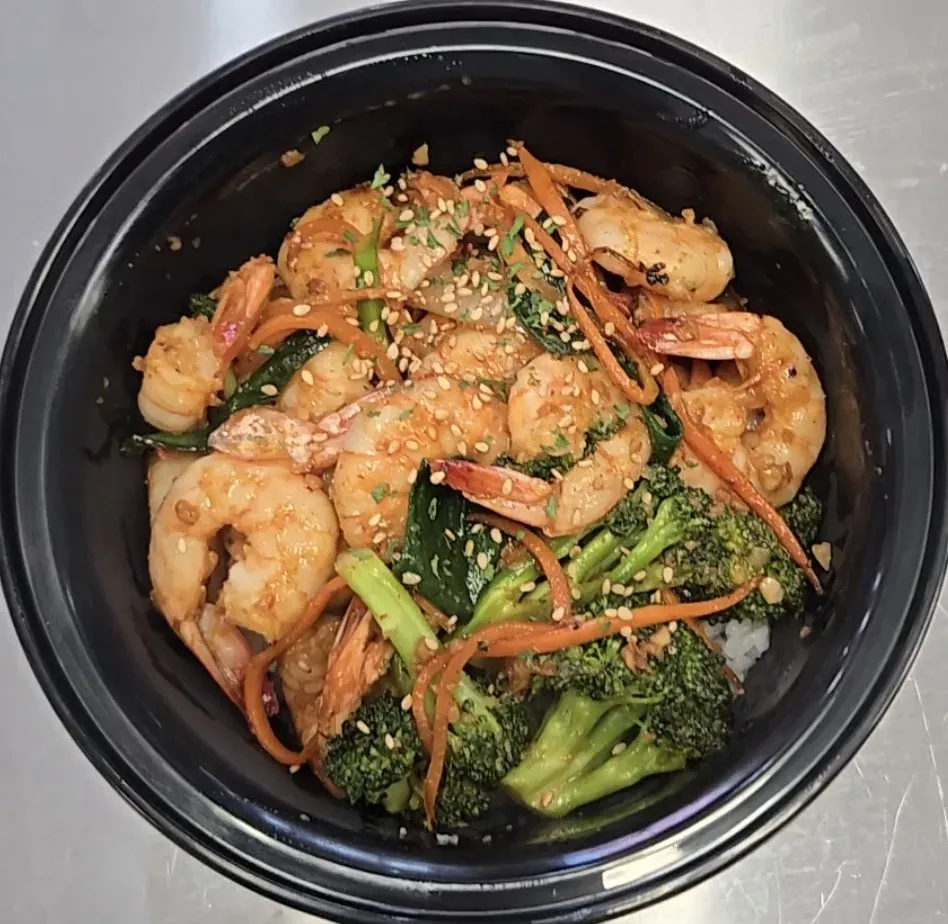 Garlic Butter Shrimp Bowl